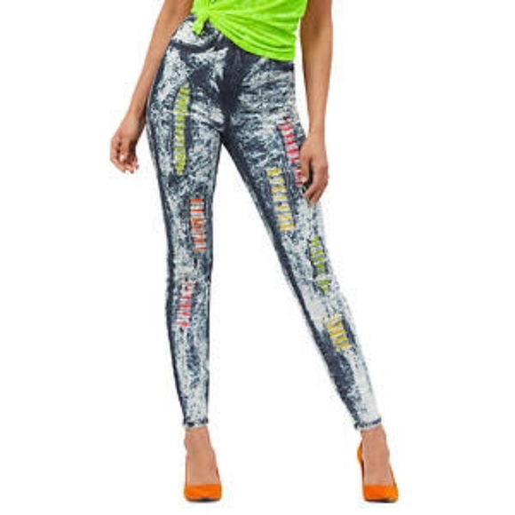 Multi-colored Skinny Jean NEW - Picture 3 of 9